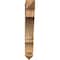 Ekena Millwork Balboa Arts & Crafts Rough Sawn Bracket, Western Red Cedar, 4"W x 24"D x 28"H BKT04X24X28BOA03RWR - alternate 4